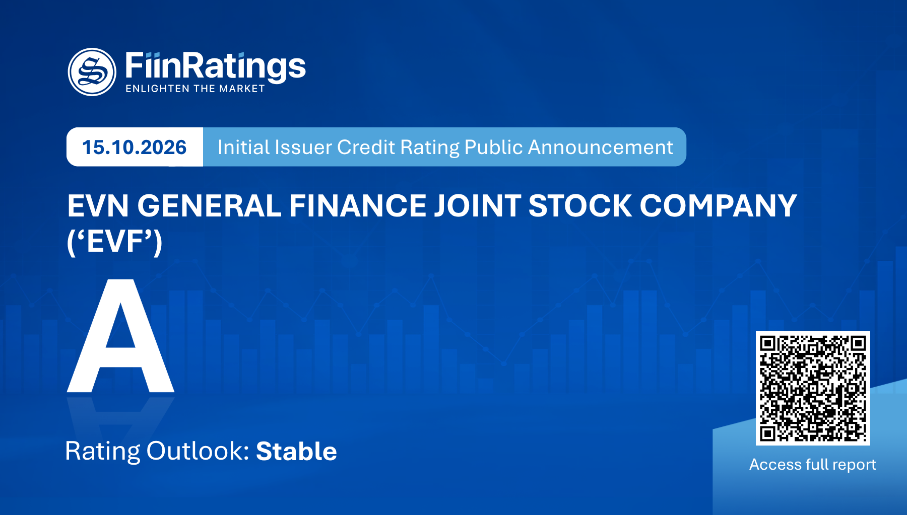 FiinRatings Assigns Initial 'A' Issuer Credit Rating to EVF with 'Stable' Rating Outlook